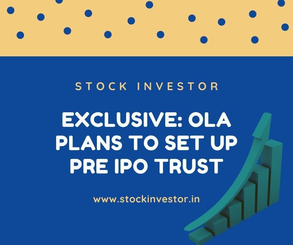 Exclusive Ola Plans To Set Up Pre IPO Trust