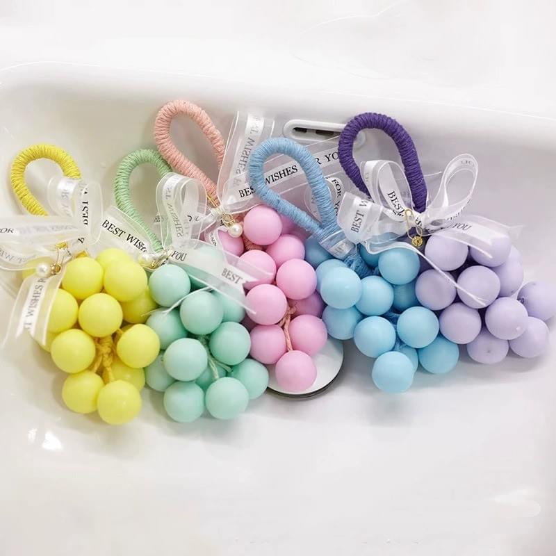 Grape-scented soap, a creative home gift, a bunch of grapes handmade soap, leaves a pleasant fragran