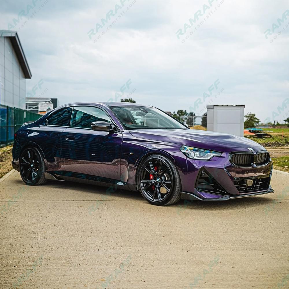BMW M2 F87 Dry Carbon Fiber MP Side Skirt/Faldón lateral MP de fibra de carbono seco para BMW F87