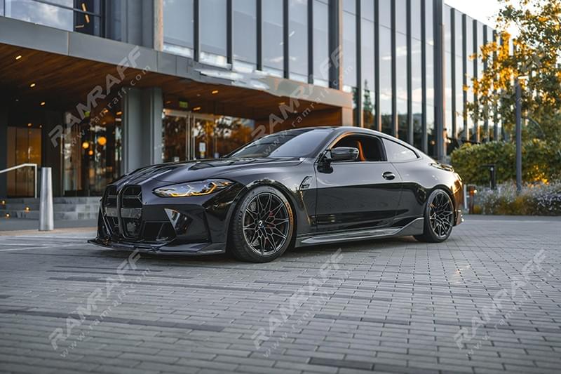 BMW M3/M4 G80/G82/G83 Dry Carbon Fiber MP Style Side Skirt