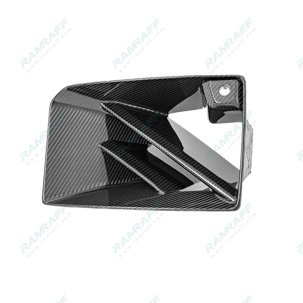 BMW M2 G87 Carbon Fiber Front Bumper Air Inlet/Entrada de aire del parachoques delantero de carbono 
