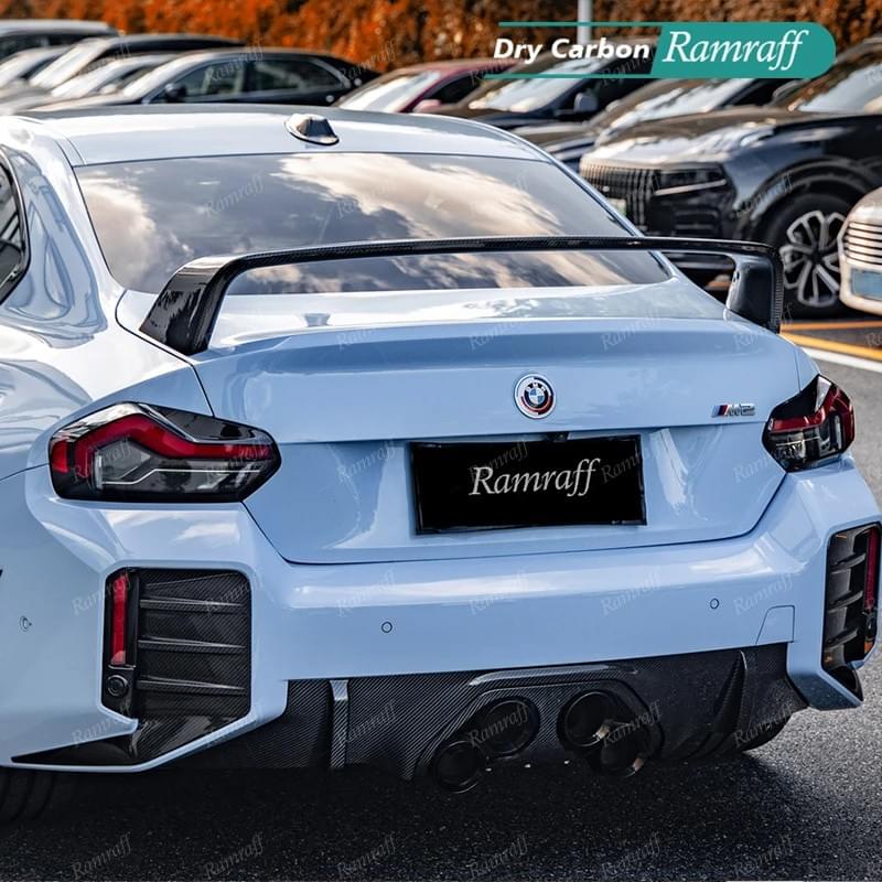 BMW M2 G87 Dry Carbon Fiber MP Rear Wing Spoiler/Заднее крыло  из сухого углеродного волокна MP Спой