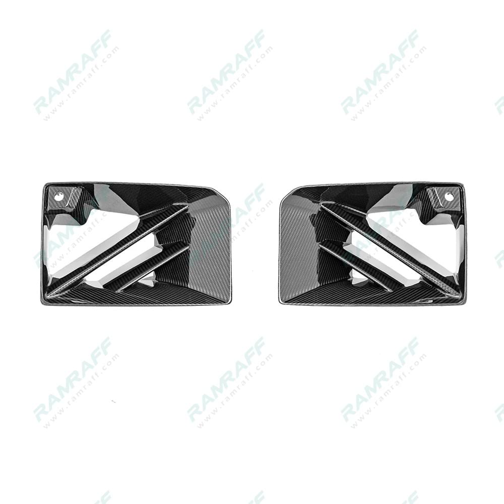 BMW M2 G87 Carbon Fiber Front Bumper Air Inlet/Entrada de aire del parachoques delantero de carbono 