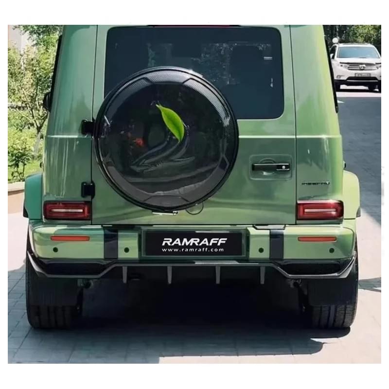 BENZ 2019-UP G500 W464 Dry carbon fiber front lip/BENZ W464 Borde delantero de carbono seco