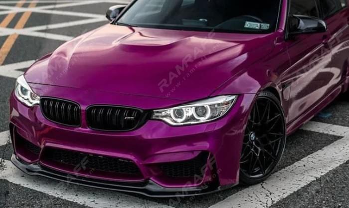 BMW M3/M4 F80/F82 Dry Carbon Fiber V Front Lip/из сухого карбона V-образной формы