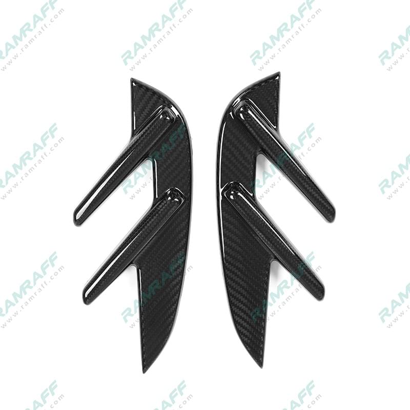 BMW M3/M4 G80/G82 Dry carbon fiber Side Badges Fender Air Knife