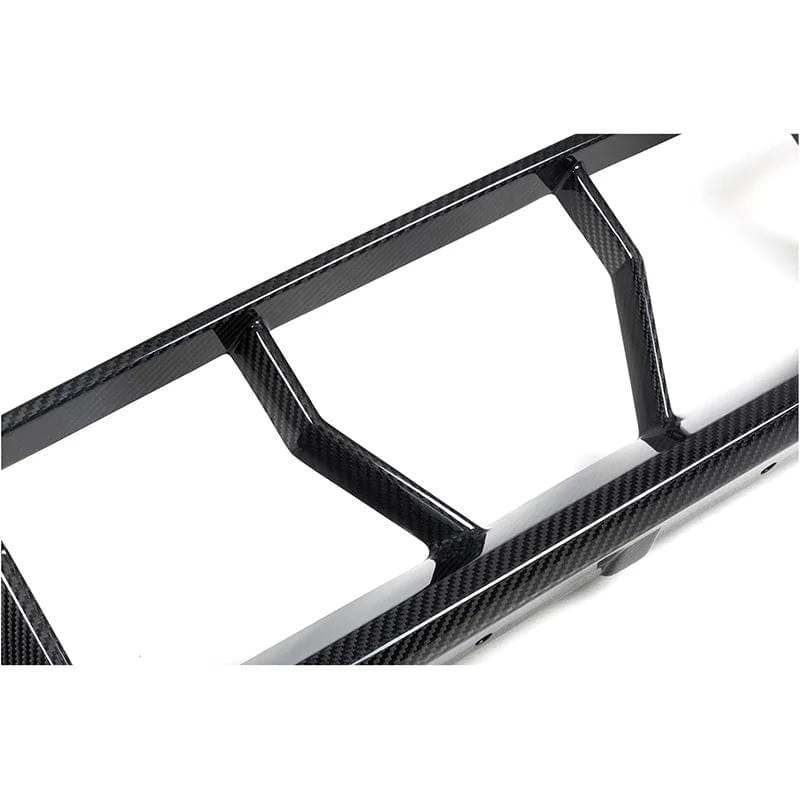 BMW M2 G87 Dry Carbon Fiber Lower Front Grille Mesh | Performance Aero Bumper Trim Upgrade RAMRAFF