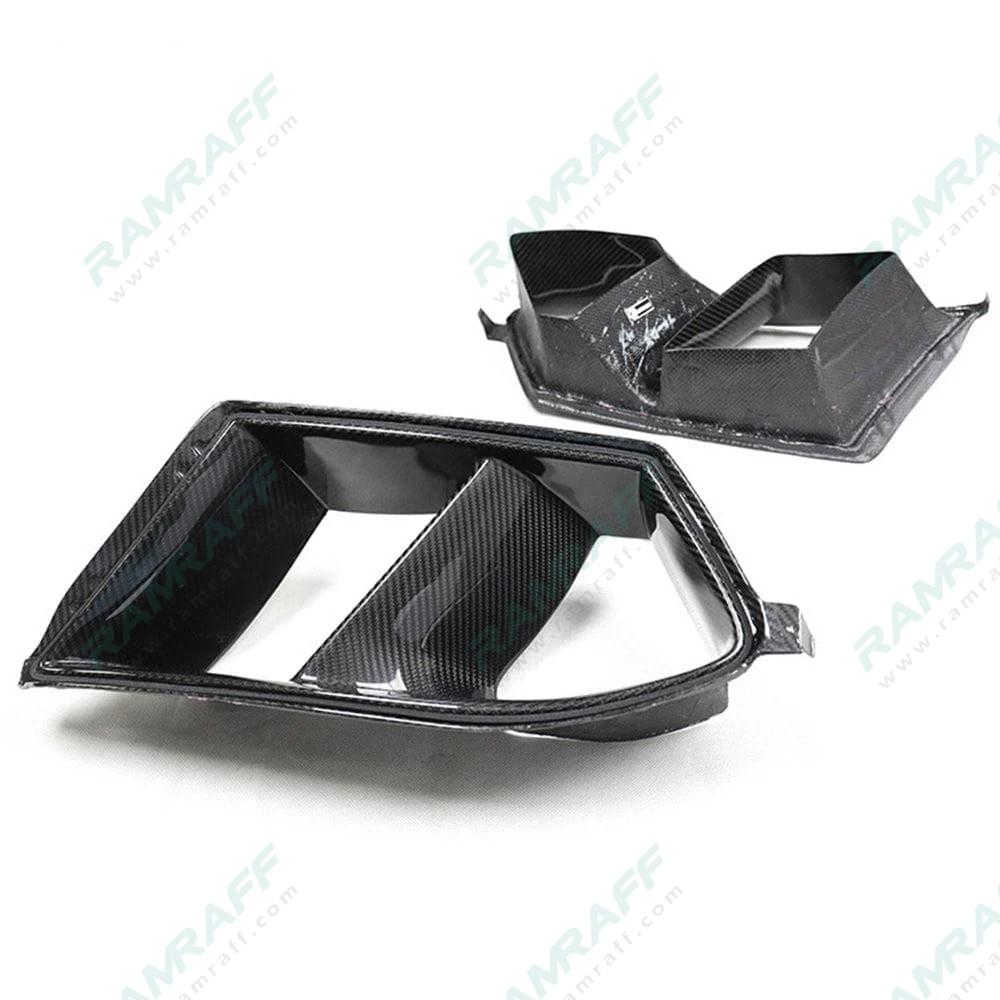 For BMW G80 M3 G82 G83 M4 2021+ Dry Carbon Fibre Front Bumper Air Inlet Grille Decoration Air Vents 