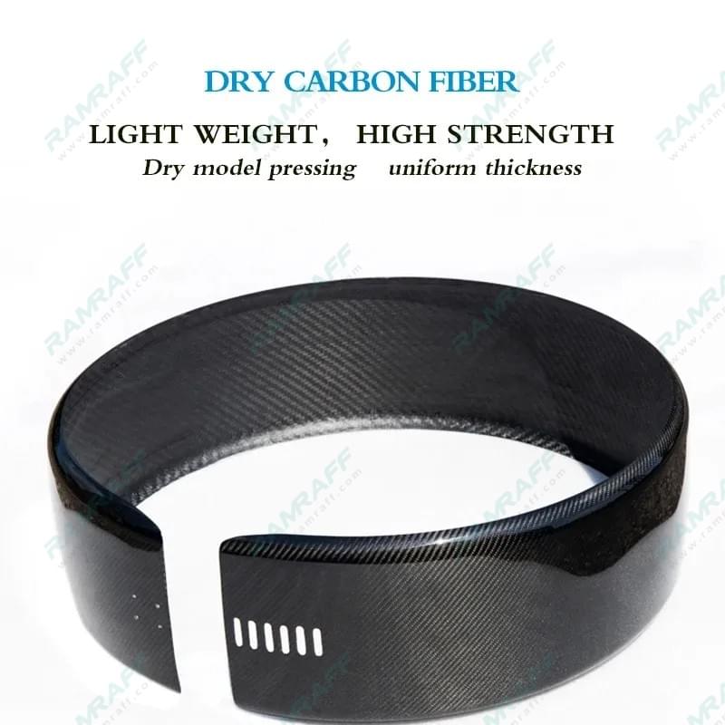 Mercedes-Benz-G-Class W463 G464 G500 2019-UP Dry Carbon Spare Tire Ring Trim Cover Accesorios