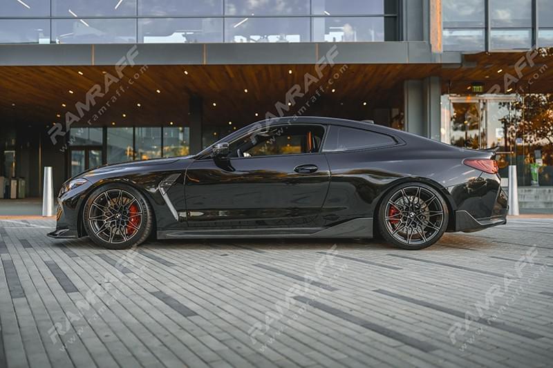 BMW M3/M4 G80/G82/G83 Dry Carbon Fiber MP Style Side Skirt