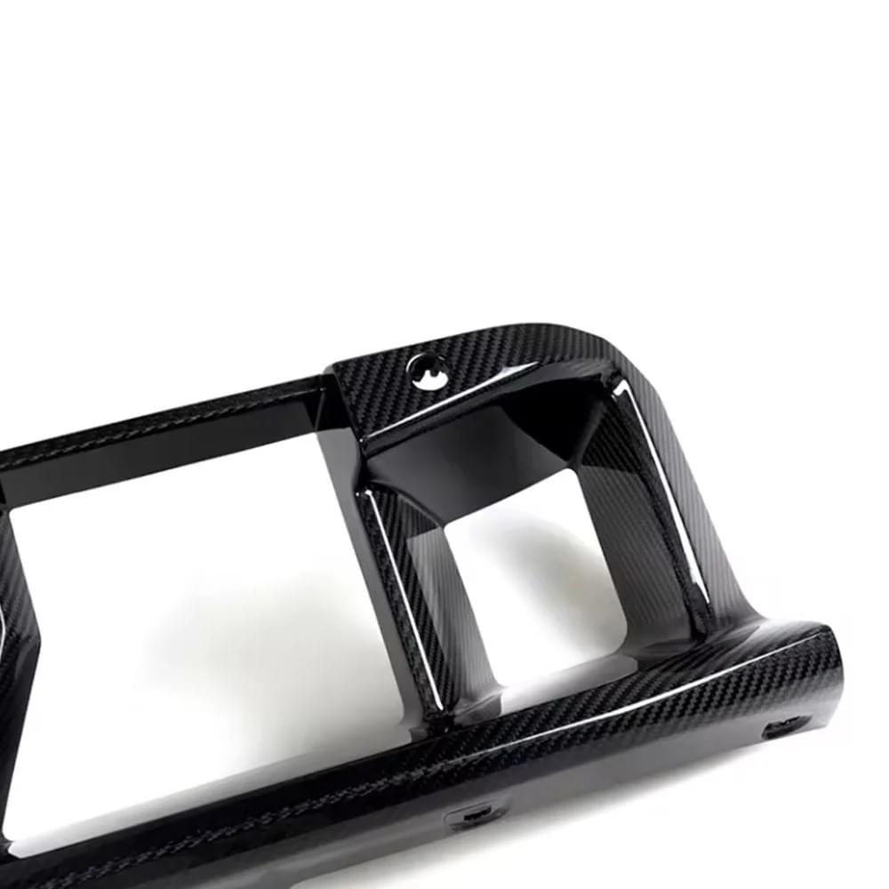 BMW M2 G87 Dry Carbon Fiber Lower Front Grille Mesh | Performance Aero Bumper Trim Upgrade RAMRAFF