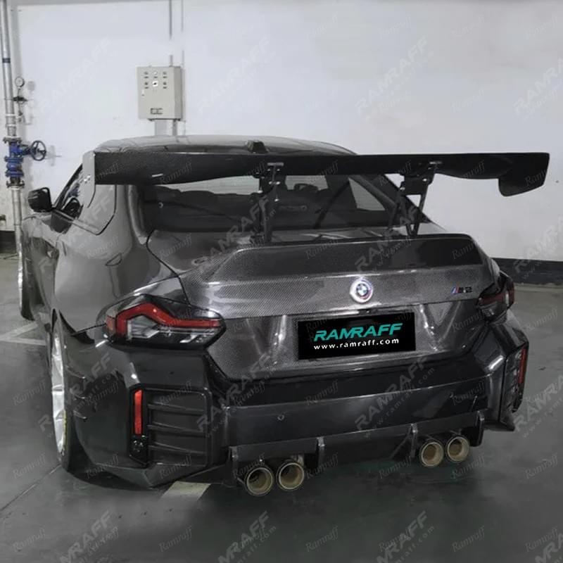 BMW G87 M2 2023+ CSL Style Dry Carbon Car Rear Trunk Tailgate Rear Door Exterior Upgrad