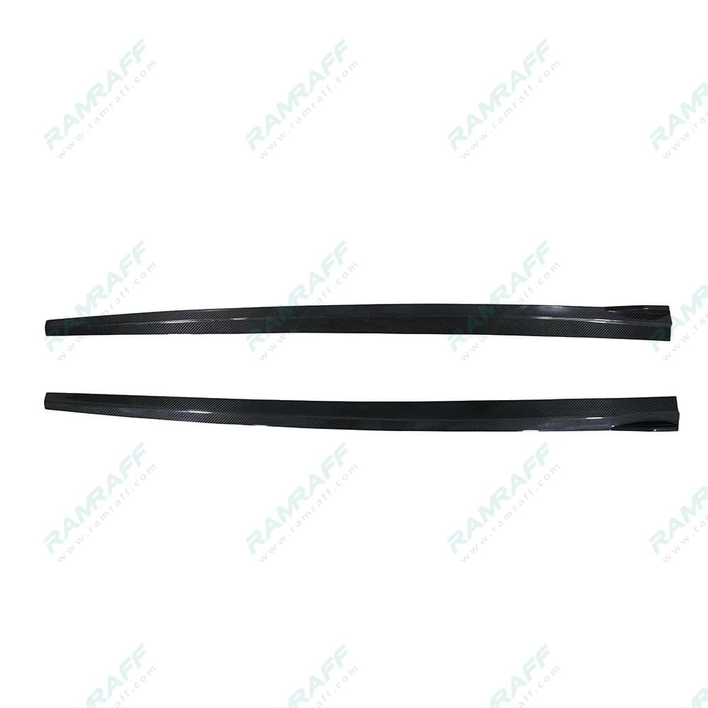 AUDI RS3 Dry carbon fiber side skirt/Faldón lateral de fibra de carbono seco para Audi RS3