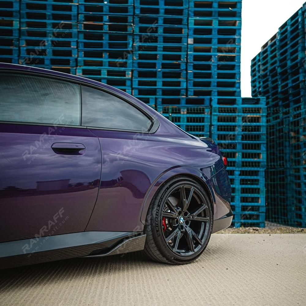 BMW M2 F87 Dry Carbon Fiber MP Side Skirt/Faldón lateral MP de fibra de carbono seco para BMW F87