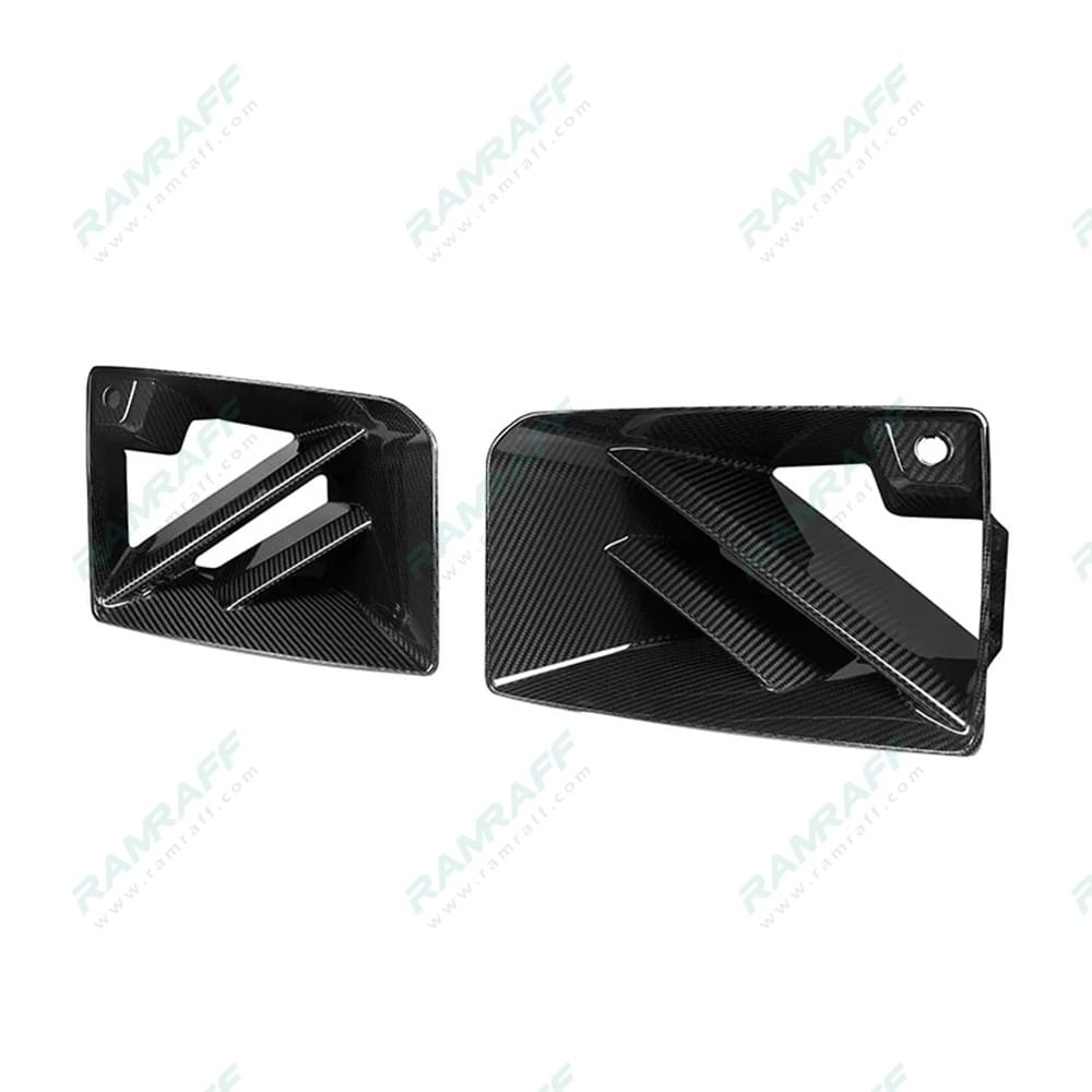 BMW M2 G87 Carbon Fiber Front Bumper Air Inlet/Entrada de aire del parachoques delantero de carbono 