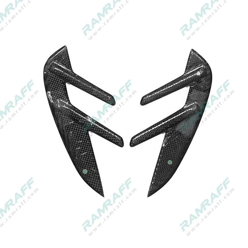 BMW M3/M4 G80/G82 Dry carbon fiber Side Badges Fender Air Knife
