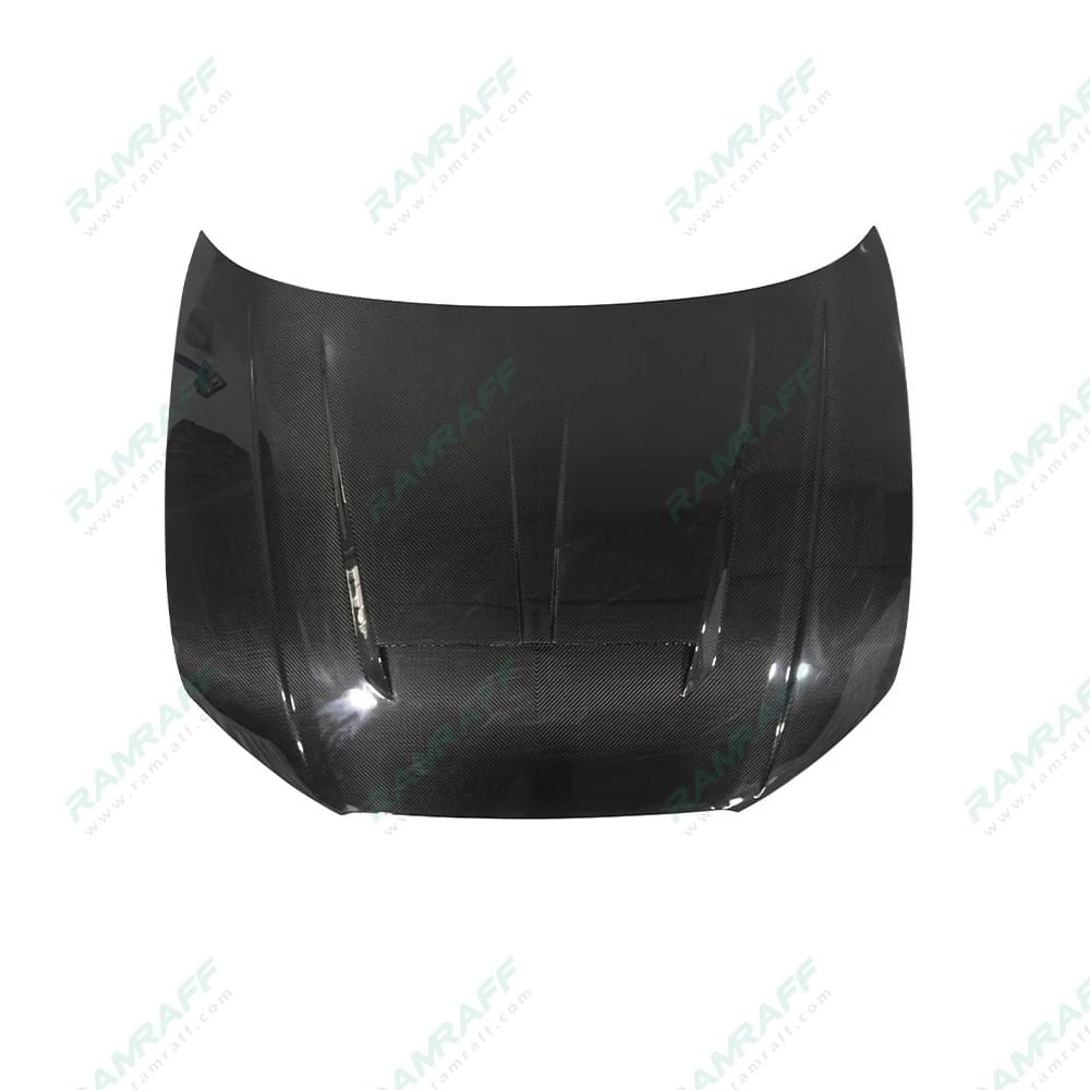 AUDI RS3 Dry carbon fiber hood/Accesorios de modificación del capó de fibra de carbono seco para AUD