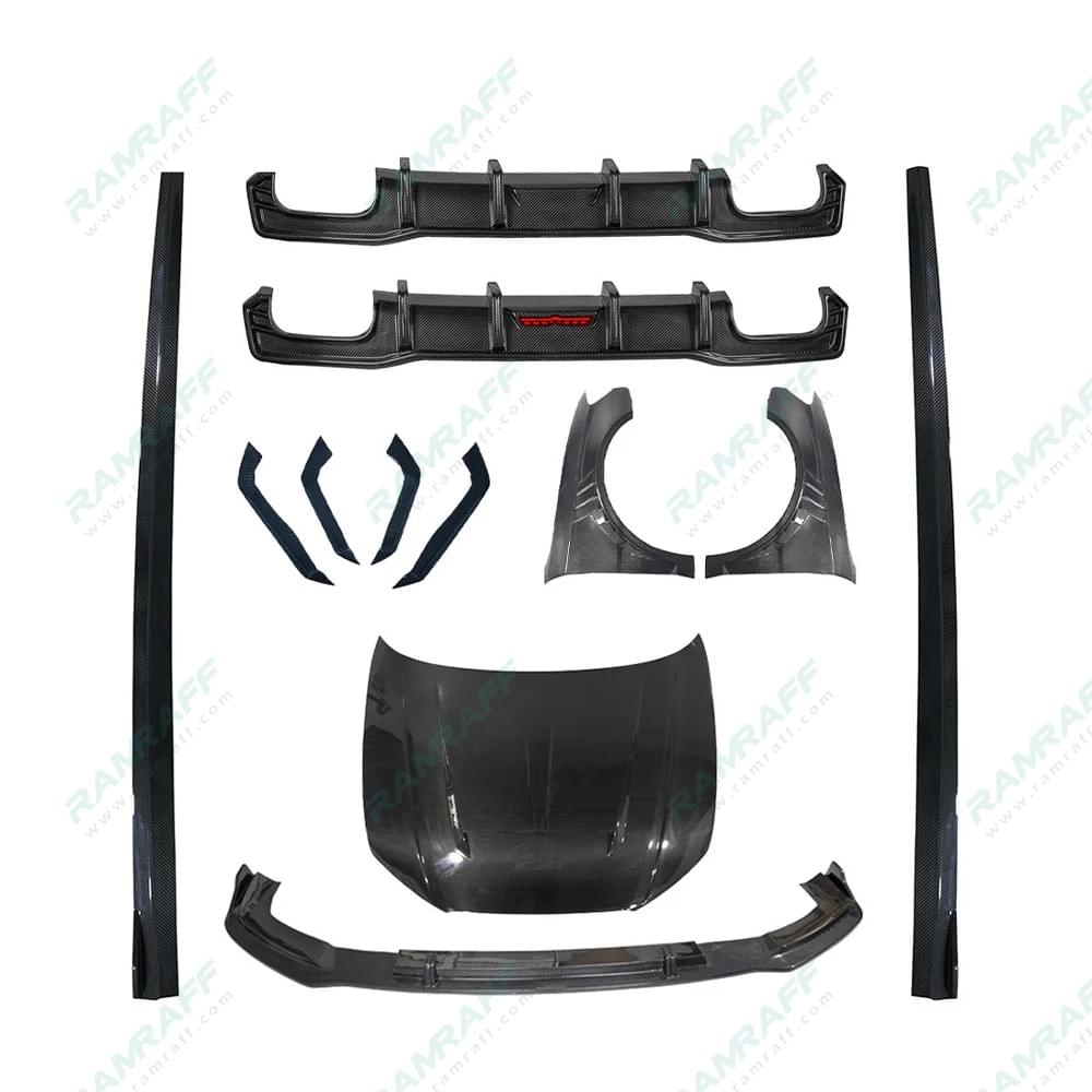 AUDI RS3 Dry carbon fiber front lip/Labio delantero de fibra de carbono seco para AUDI RS3
