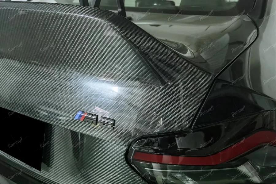 BMW G87 M2 2023+ CSL Style Dry Carbon Car Rear Trunk Tailgate Rear Door Exterior Upgrad