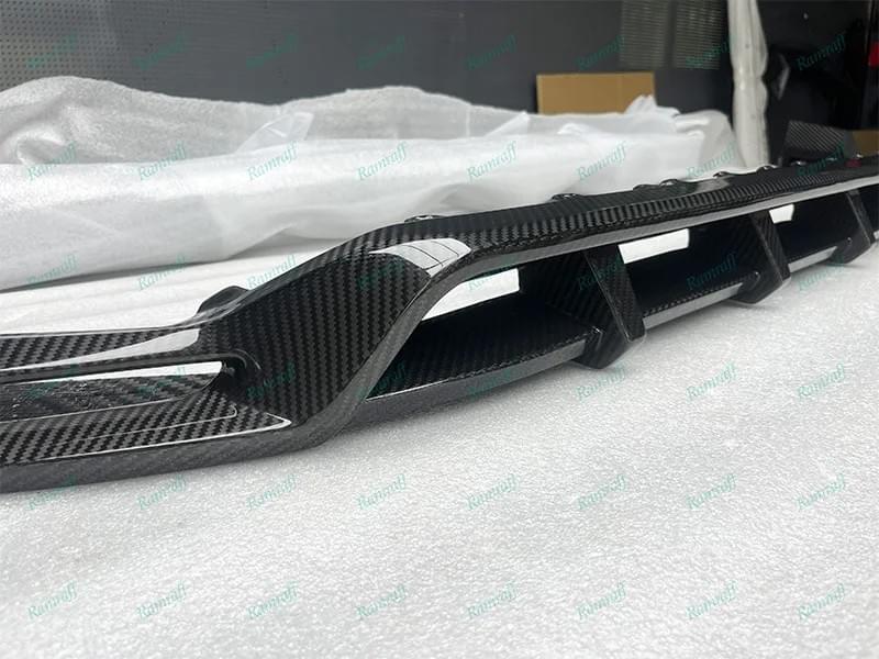 BENZ 2019-UP G500 W464 Dry carbon fiber front lip/Сухая передняя губа из углеродного волокна