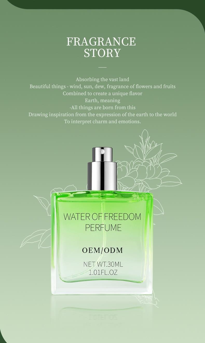 Popular Men's Perfume Custom Floral Fresh Cologne Marine Fragrance OEM/ODM Private Label