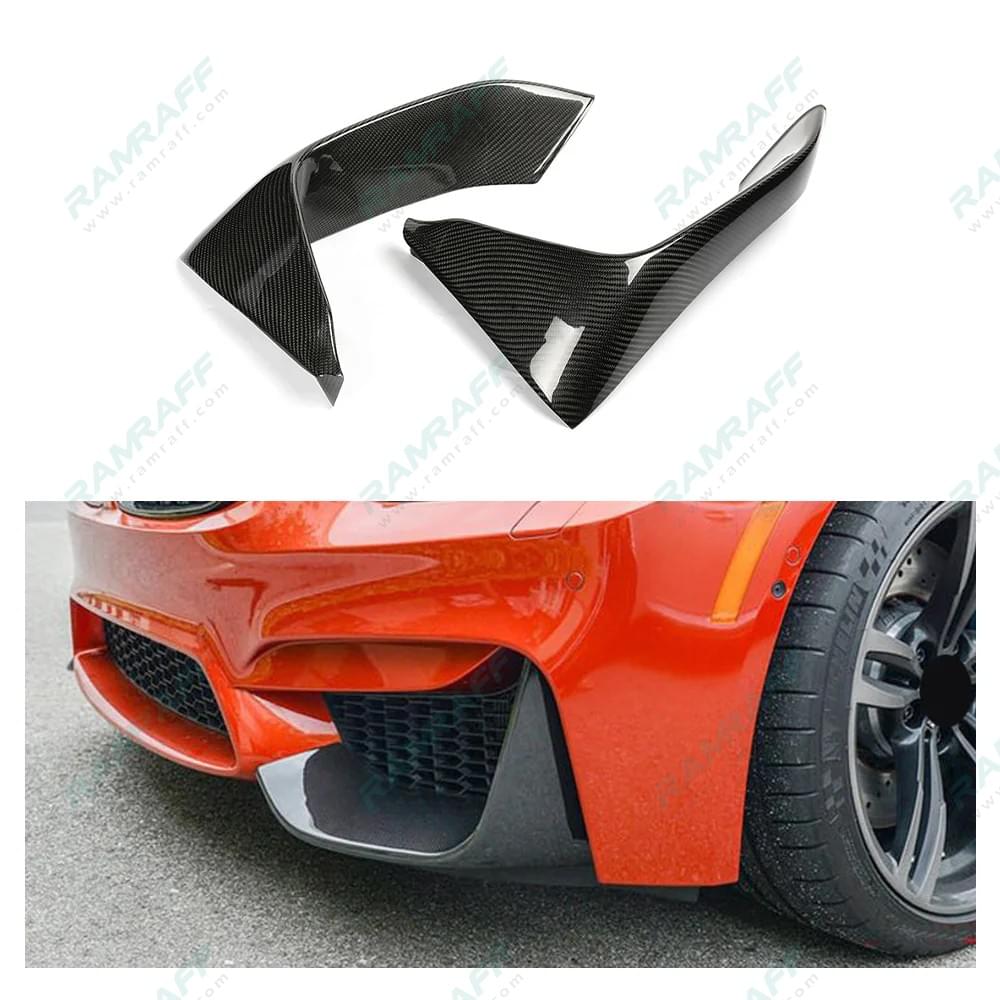 BMW M3/M4 F80/F82 Dry carbon Fiber MP front lip wrap angle/из сухого углеродного волокна MP