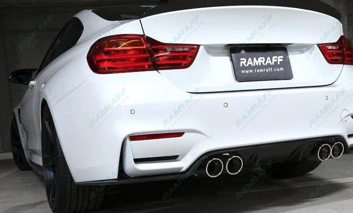 BMW M3/M4 F80/F82 Dry Carbon Fiber 3D Back Lip/Задняя кромка из сухого углеродного волокна 3D для