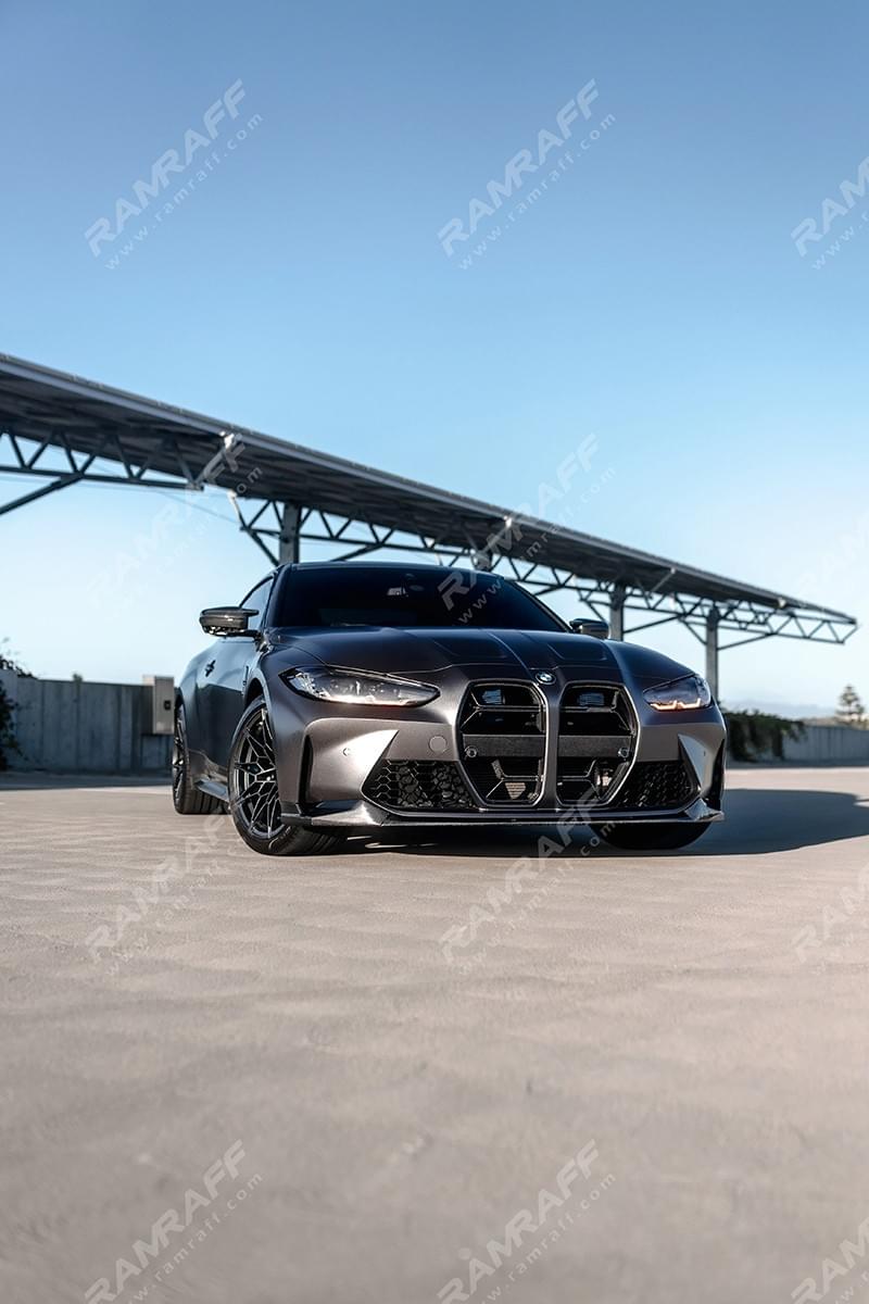 BMW M3/M4 G80/G82 Dry Carbon Fiber MP Style Three-Stage Front Lip