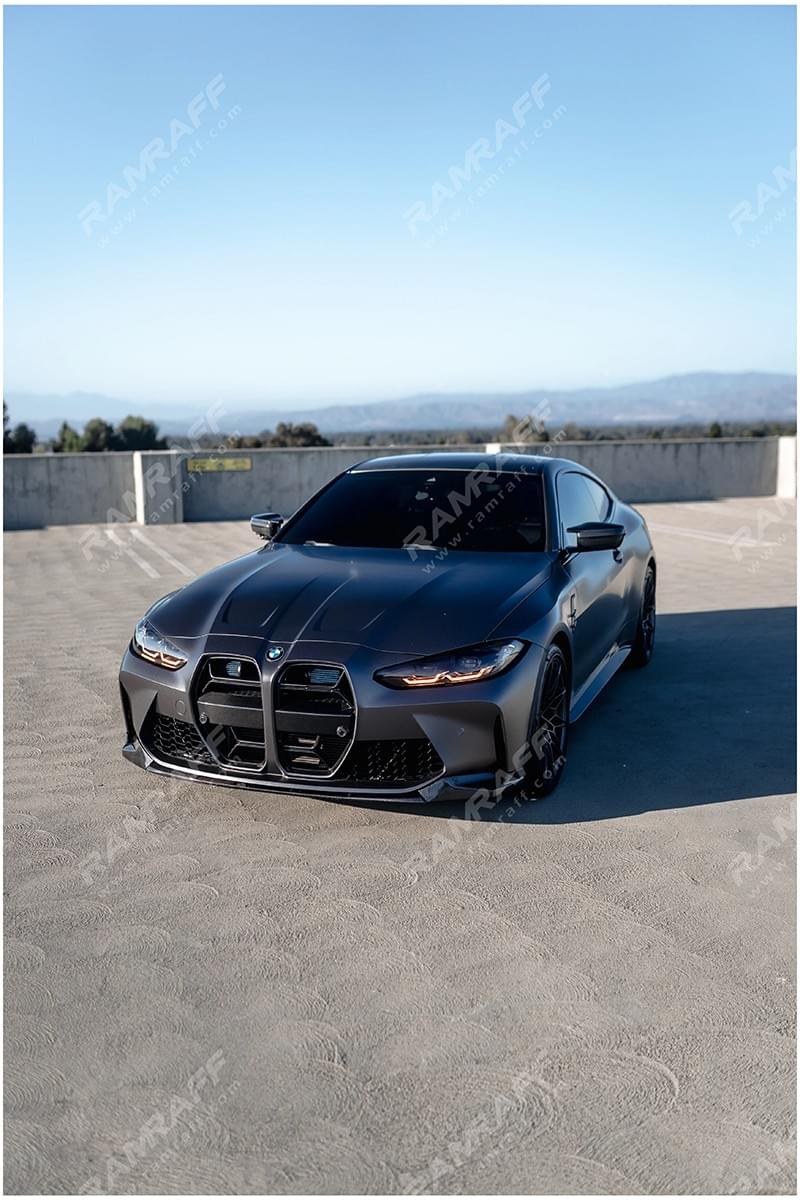 BMW M3/M4 G80/G82 Dry Carbon Fiber MP Style Three-Stage Front Lip