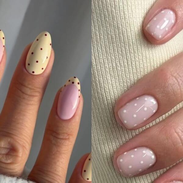 polka dots nails - summer 2026 nails