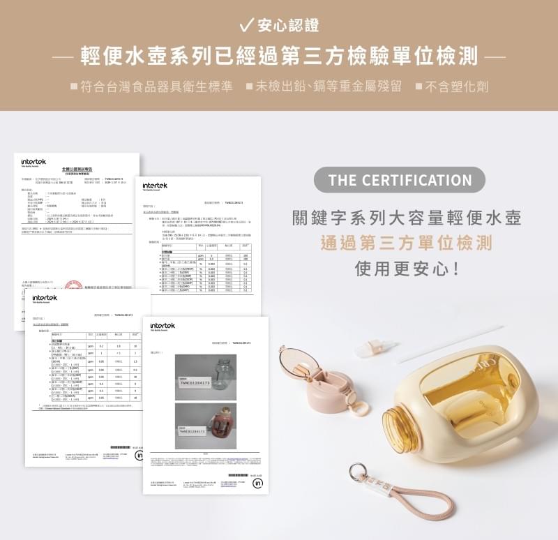 LilyCC x 台灣良杯製所團購 - KEYWORD運動手把大容量水壺