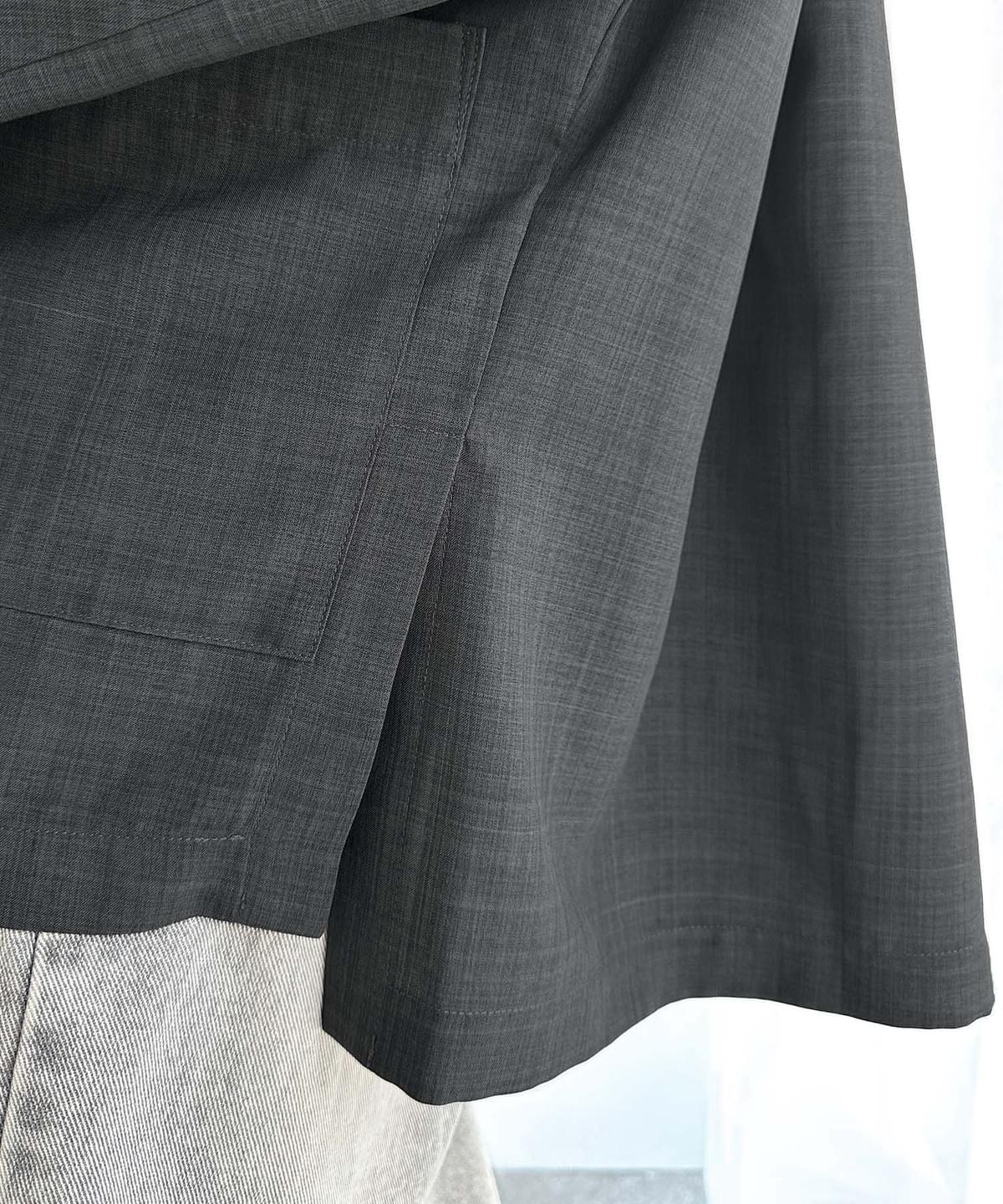 LCSS2630 麻質薄款日常西裝外套