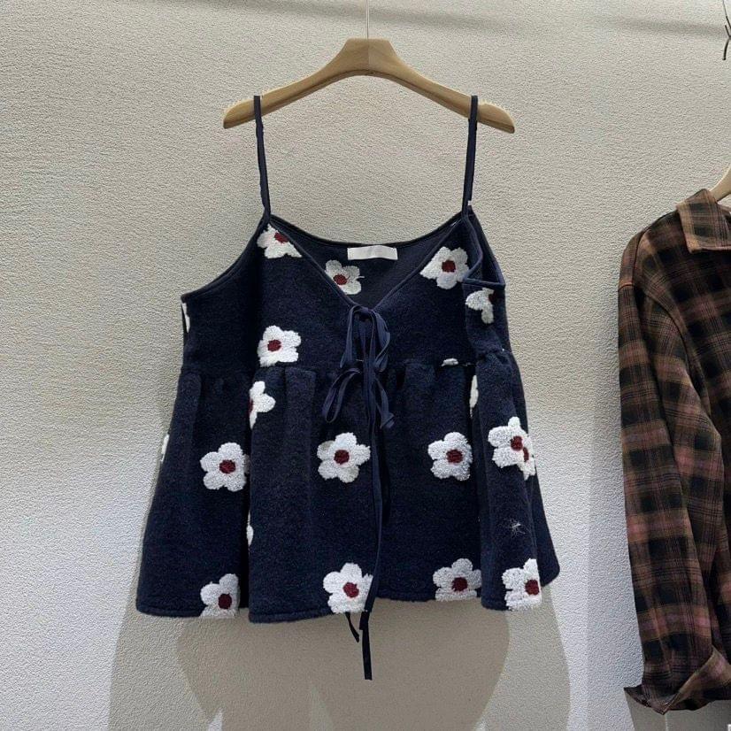 LC26AW32 小花絨花背心