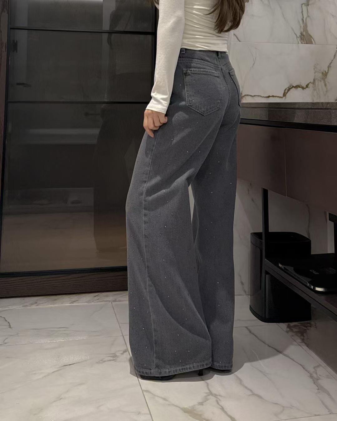 LC26AW21 巨美!施華洛奇石bling bling 牛仔褲