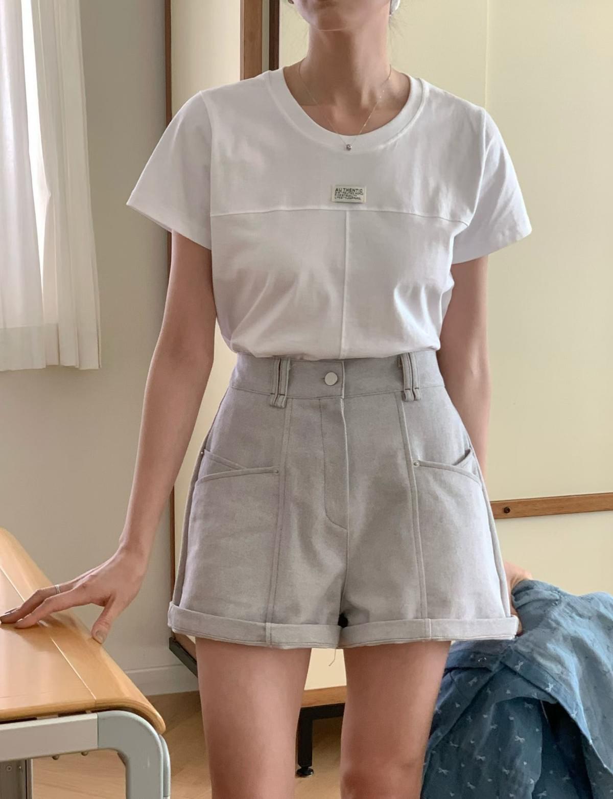 260424 固定口袋設計棉質短褲