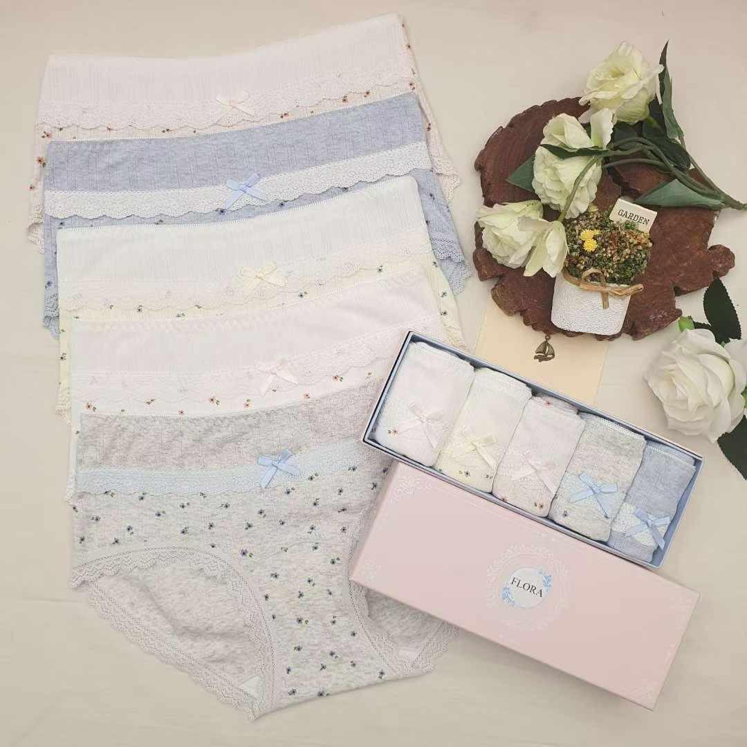 韓國棉質女裝內褲set