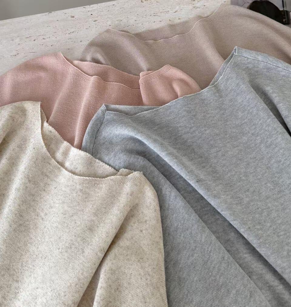 LCSS2625 親膚蕾絲針織高腰套裝