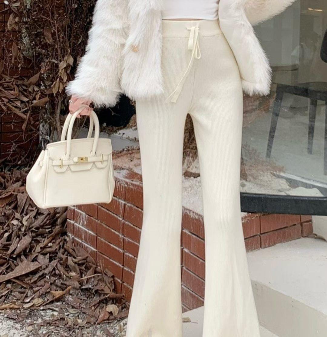 LC26AW23 瘦瘦捲邊喇叭褲