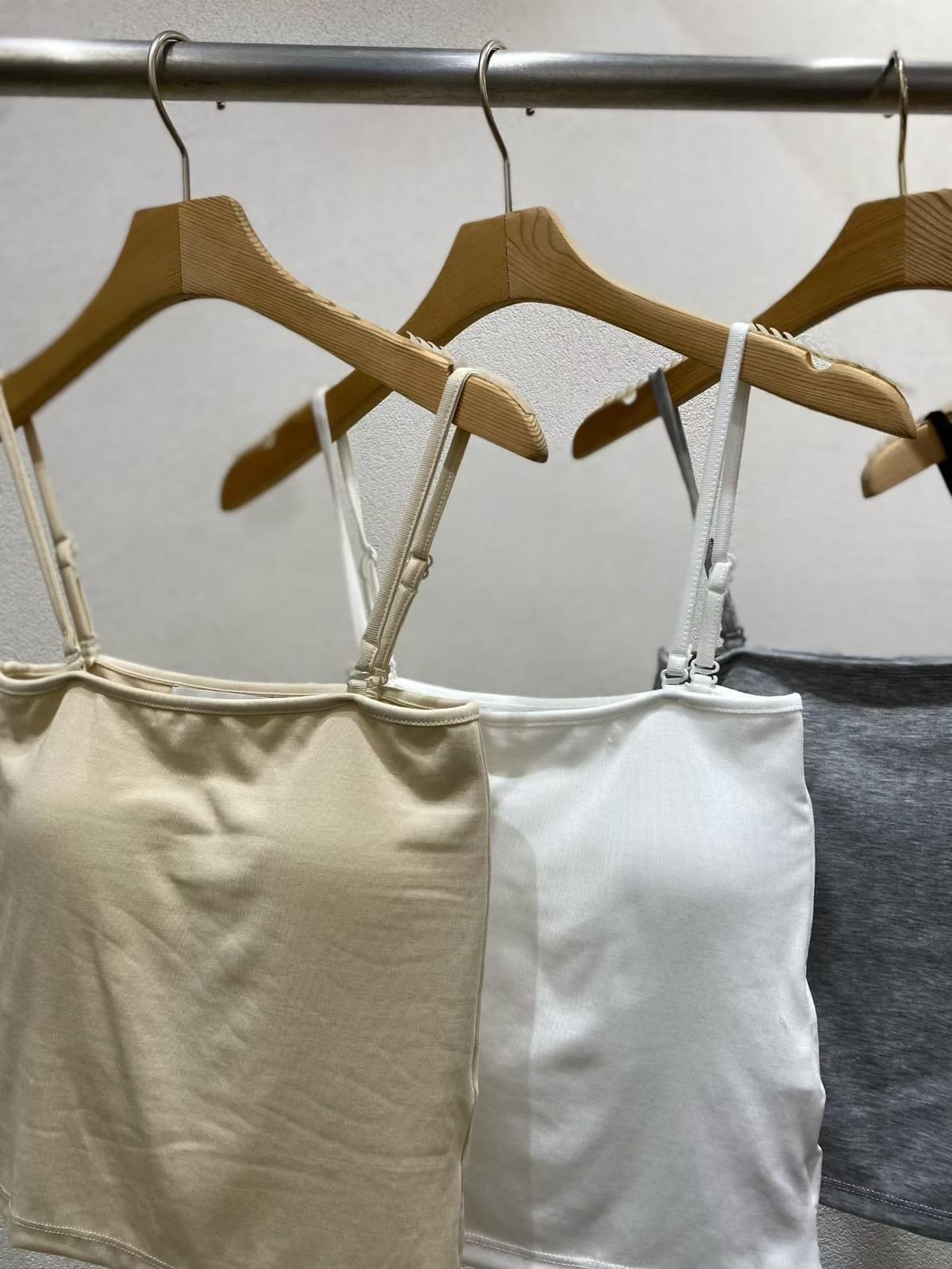 260720 福利品-韓國製棉質平口Bra Top 可調長度