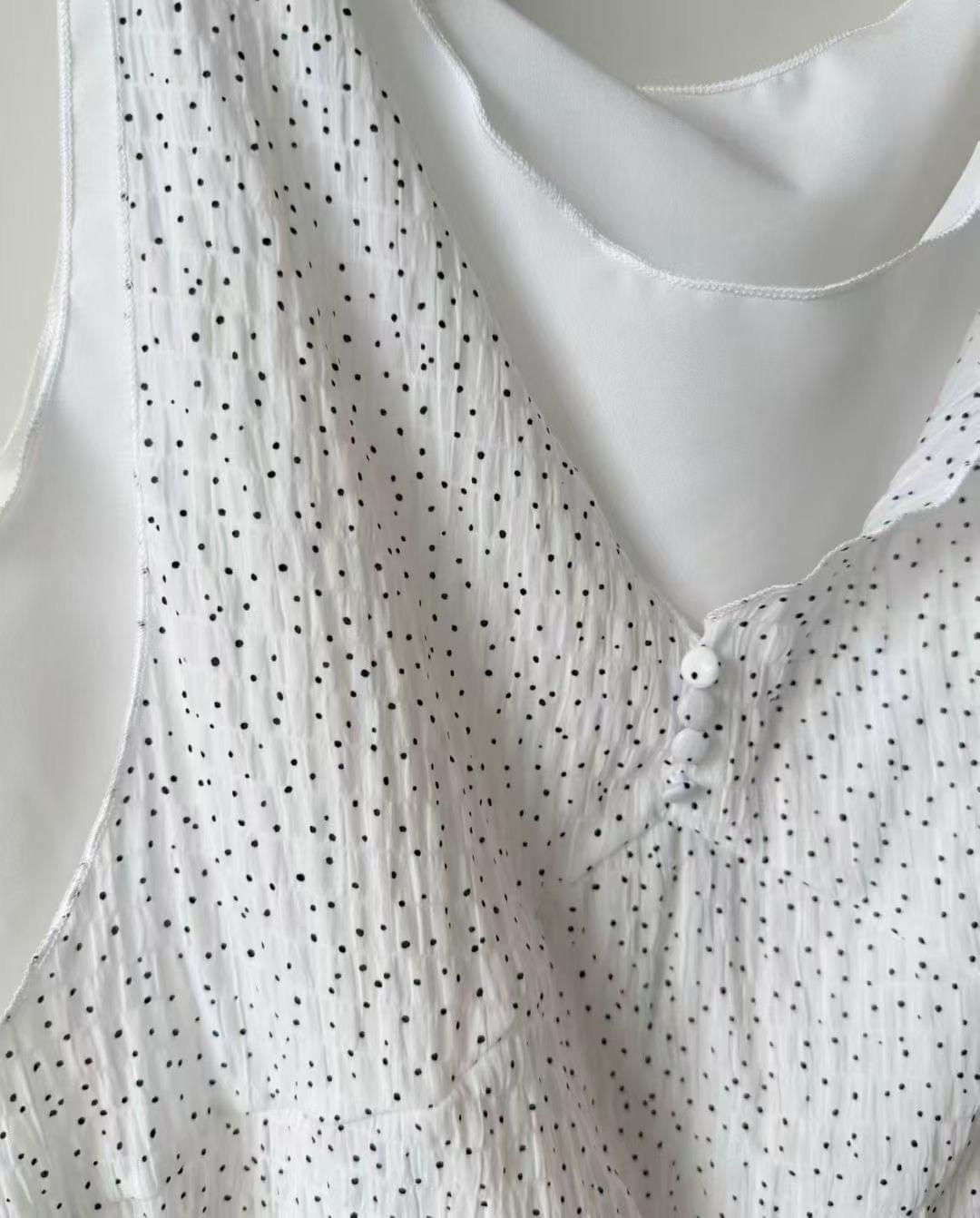 LCSS2622 點點層次layer 背心