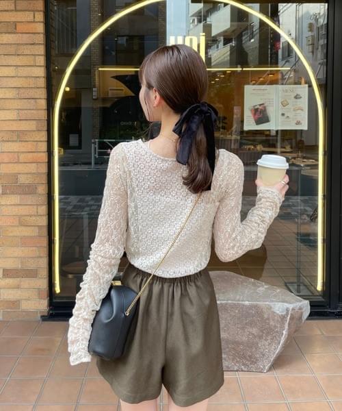 JPAW2501 日牌法式lace top
