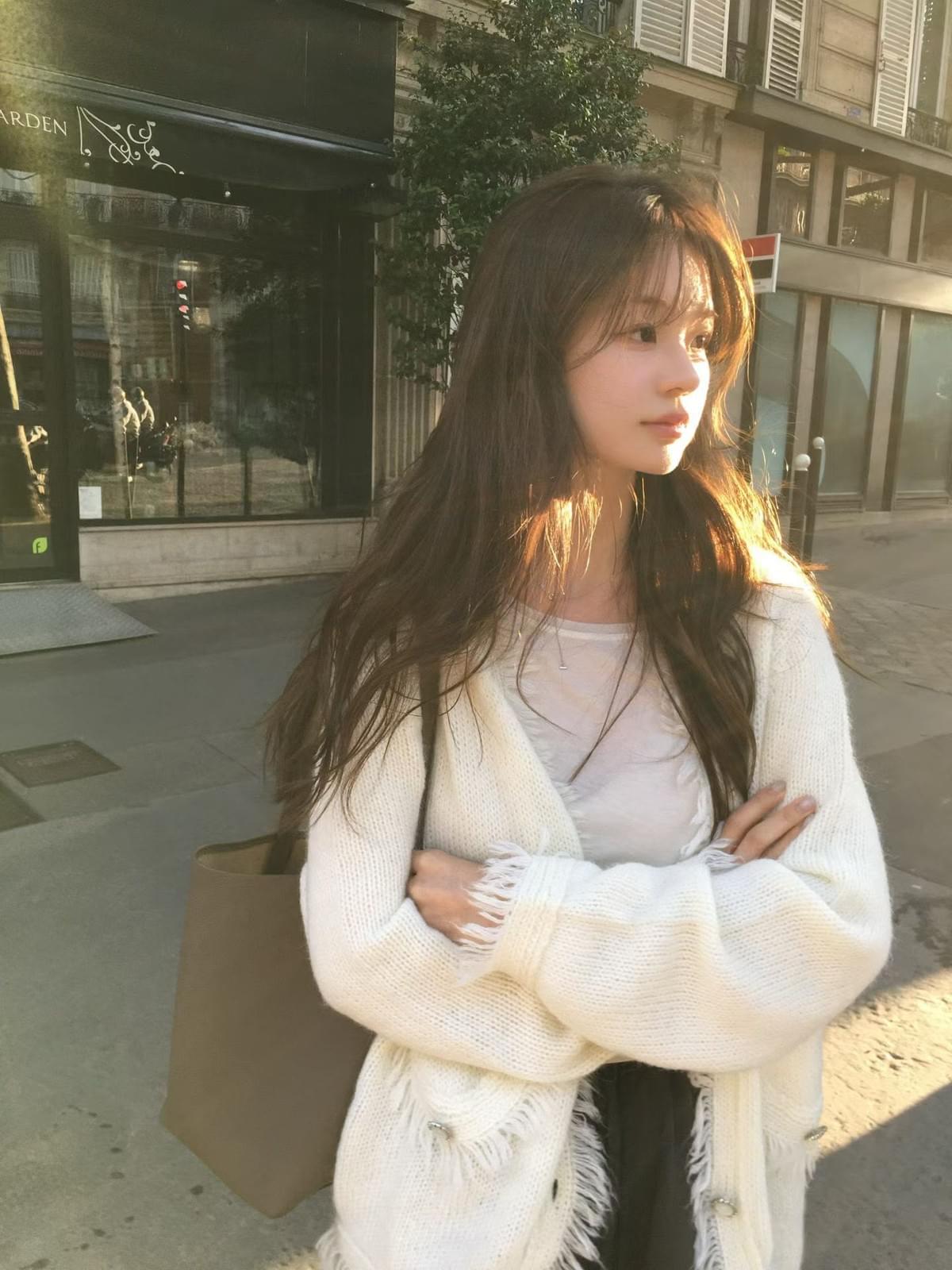 261026 絕美小香風流蘇羊毛外套