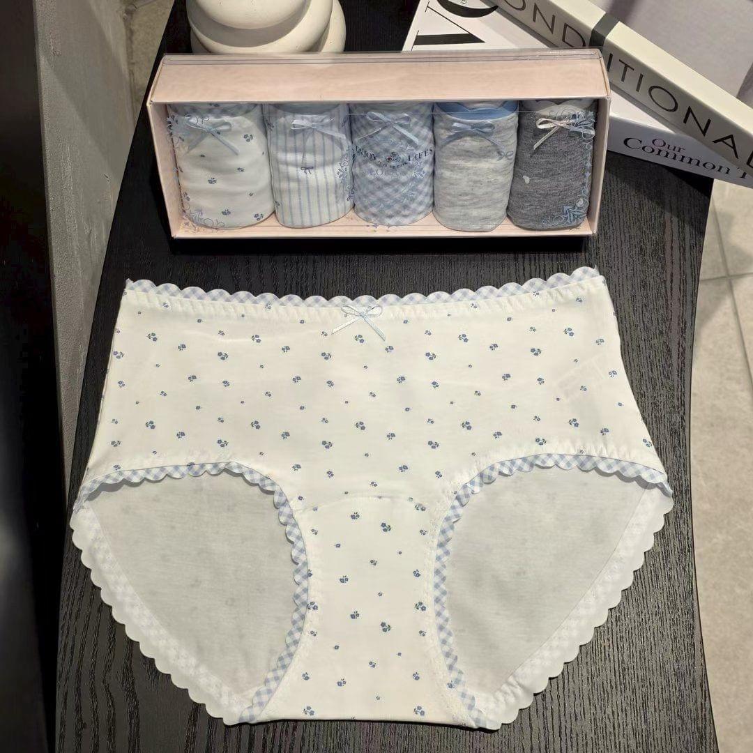 26LP29 希臘藍調小清新中腰5件禮盒裝