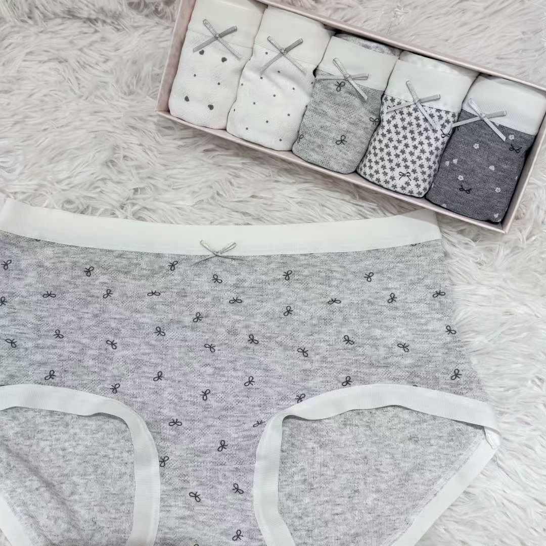 韓國棉質女裝內褲set