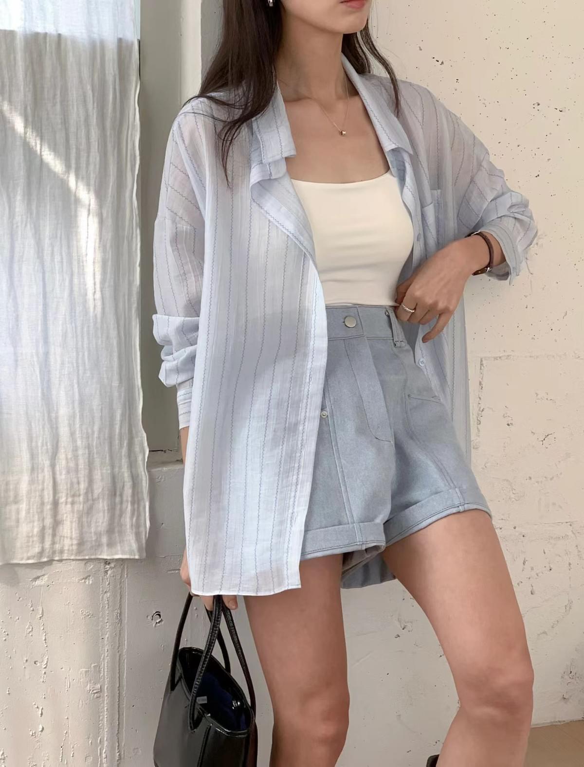 260424 固定口袋設計棉質短褲