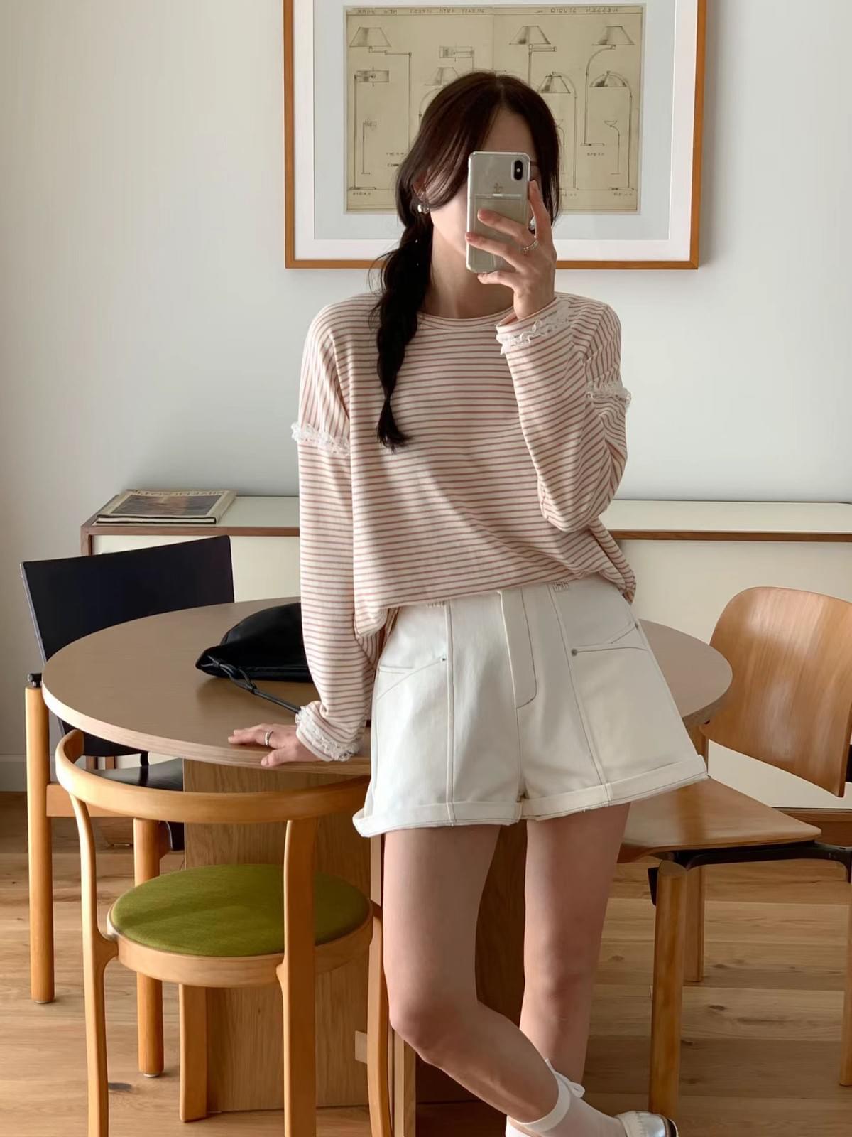 260424 固定口袋設計棉質短褲