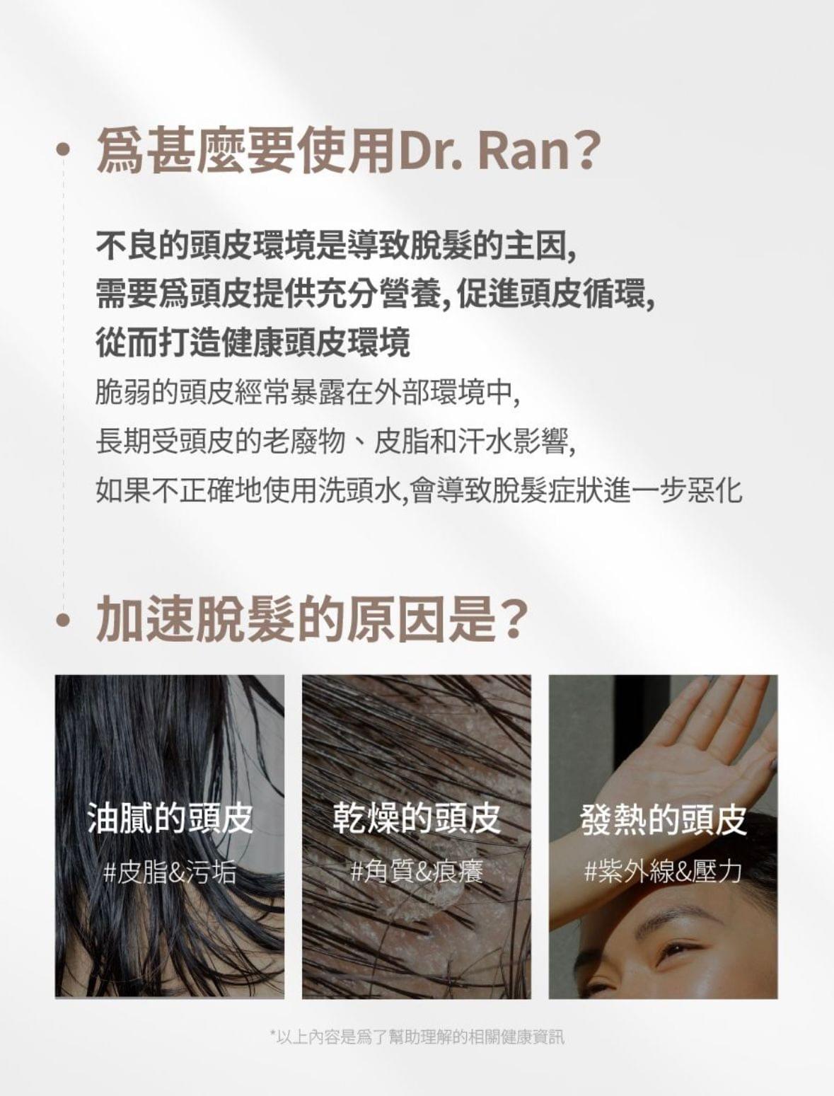 H’ar BLACK Dr.Ran天然蛋白滋養洗頭水