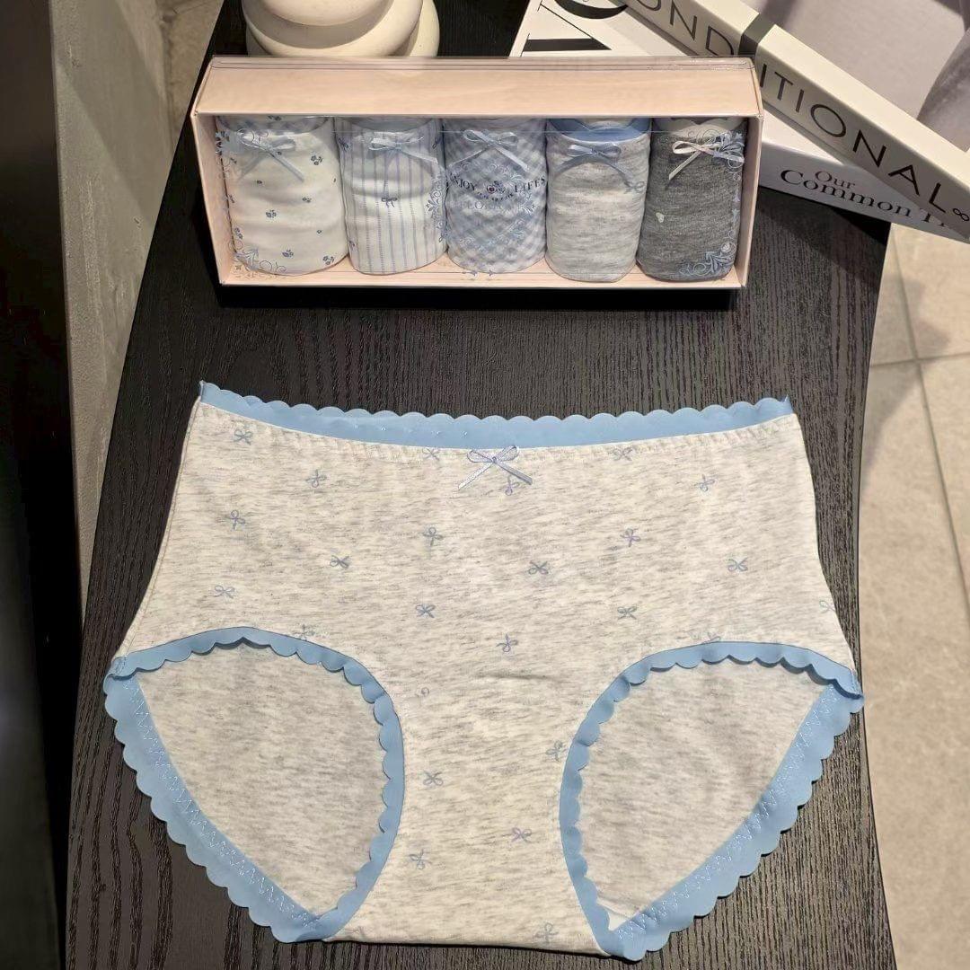 26LP29 希臘藍調小清新中腰5件禮盒裝