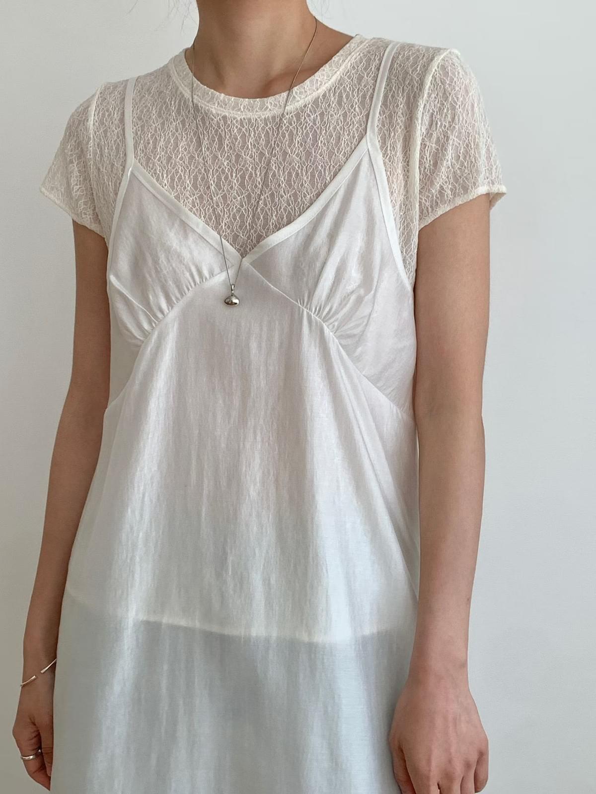 260719 福利品 百搭lace打底top 