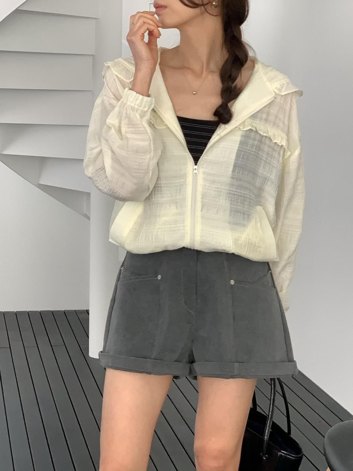 260424 固定口袋設計棉質短褲